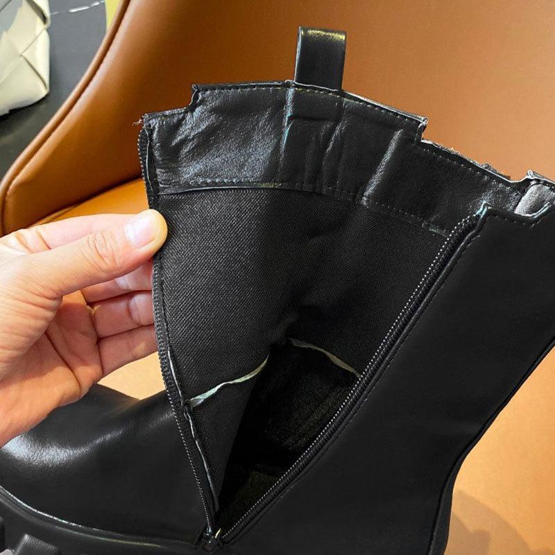 Chelsea - Bottines doublées de peluche pour femmes