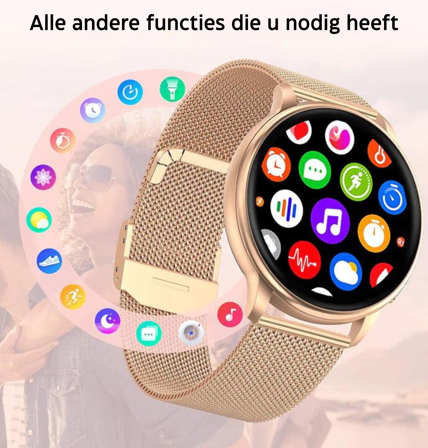Smartwatch_Slim_Horloge_Activity_Tracker_Dames_Heren_Bluetooth_Hands_Free_Nederland_Belgie_Victoria_Mae