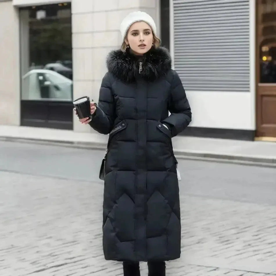 BellaFaux- Manteau en Fausse Fourrure Italienne Élégant