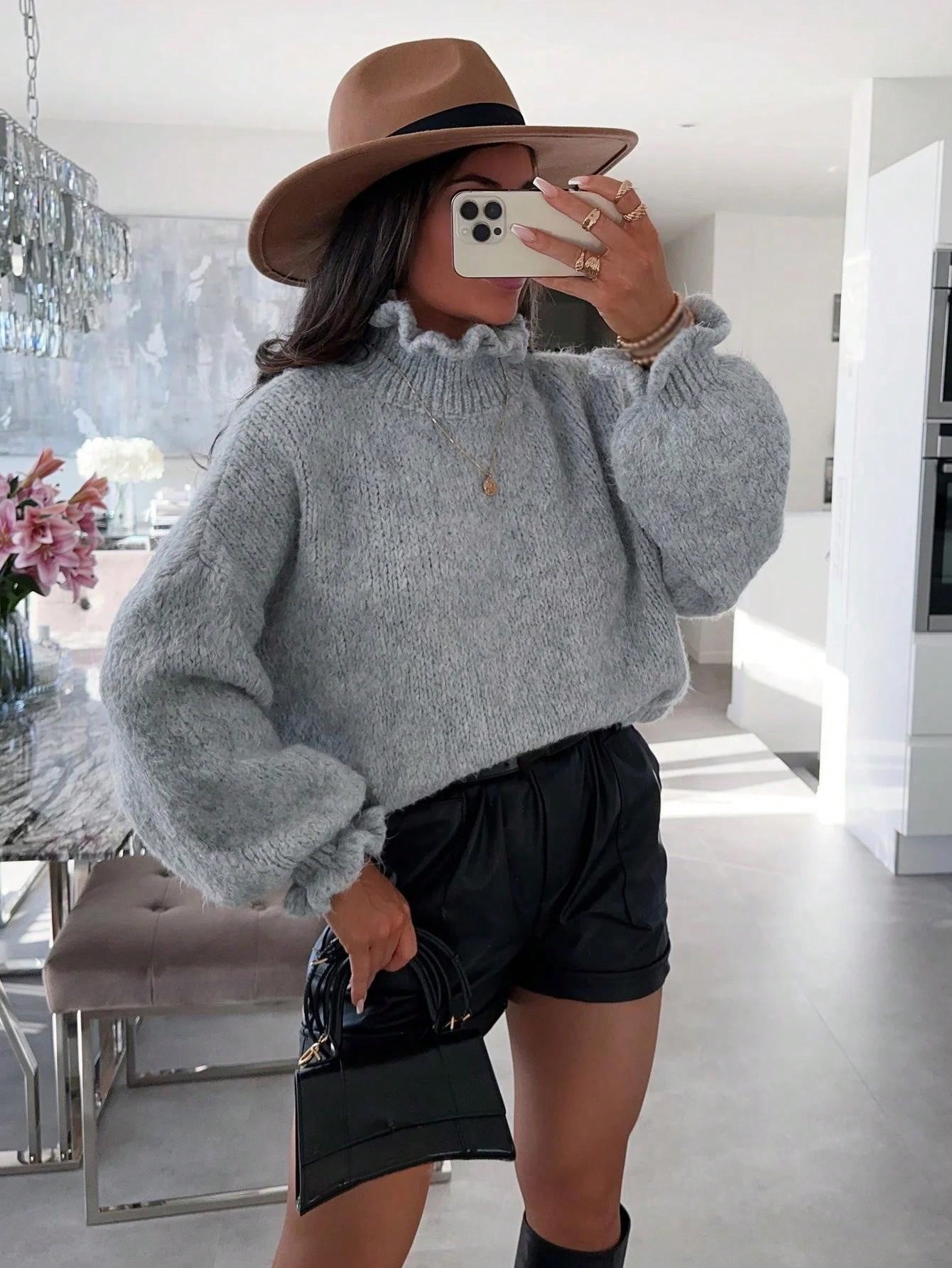 Trui_Dames_Coltrui_Pofmouwen_Gebreid_Comfortabel_Warm_Winter_Victoria_Mae_Nederland_Belgie