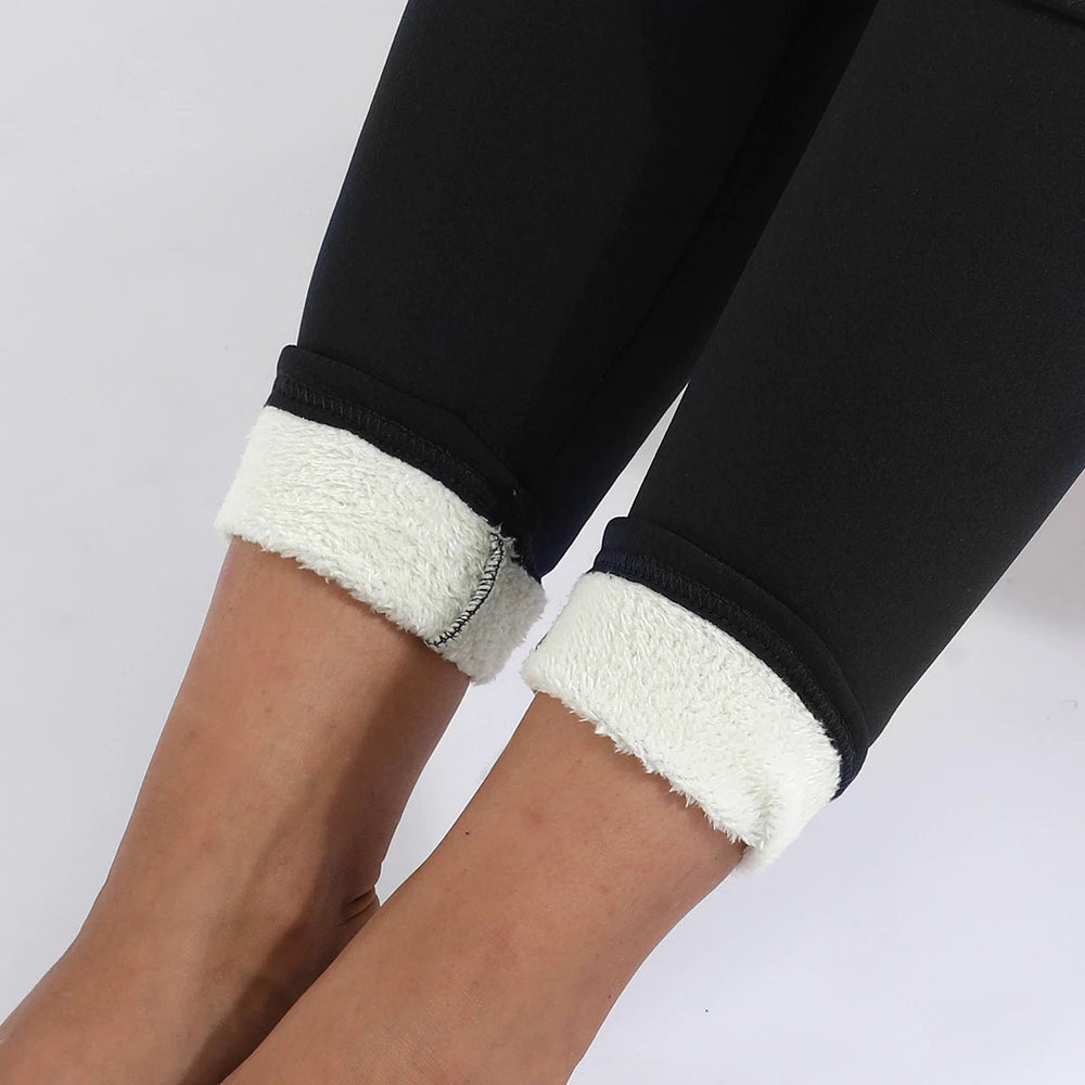Navando | Gevoerde thermo legging met hoge taille