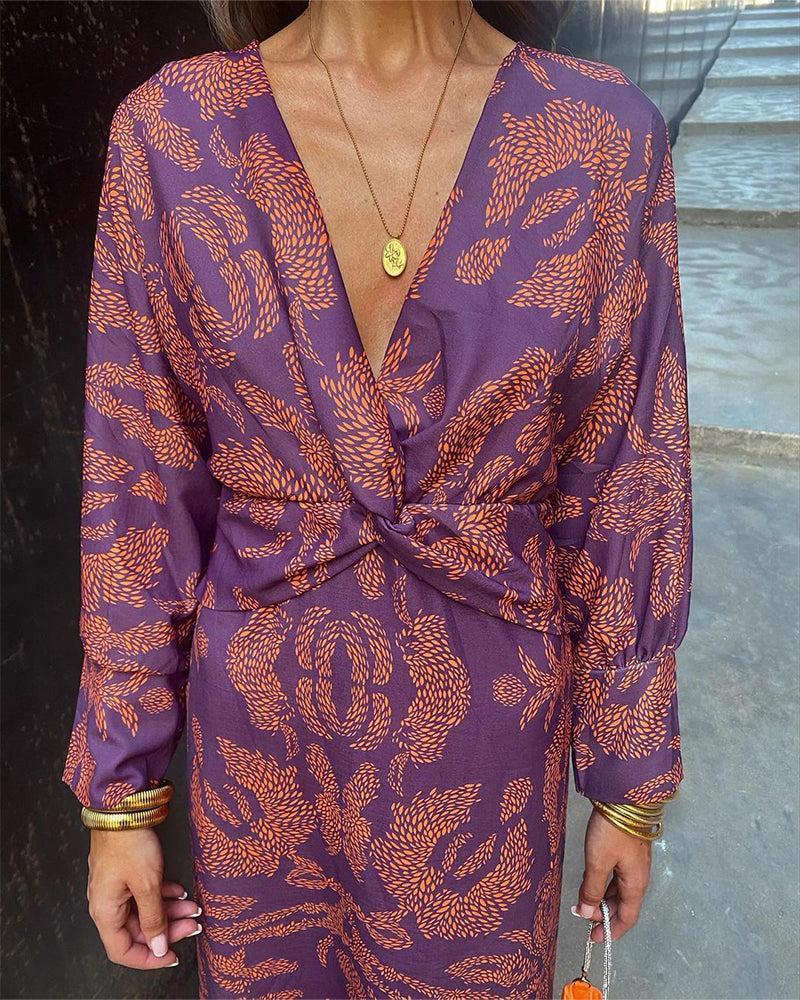 Marie - Stijlvolle Jurk met Print voor Dames