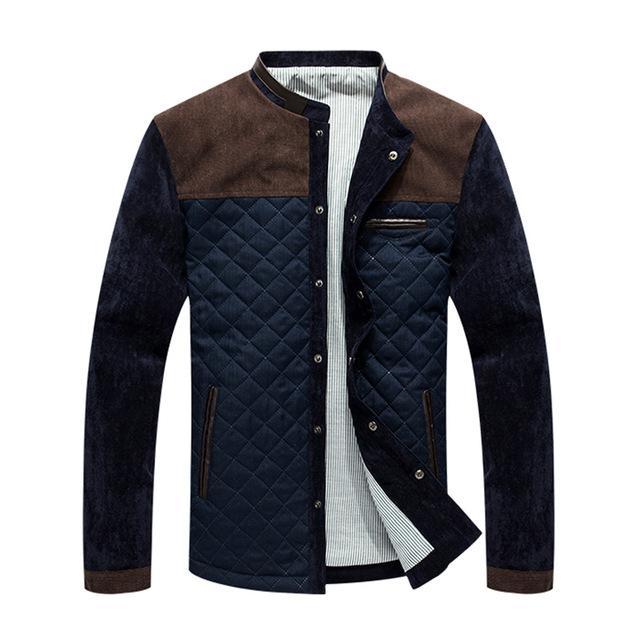Navando | Gewatteerd patchwork bomberjack