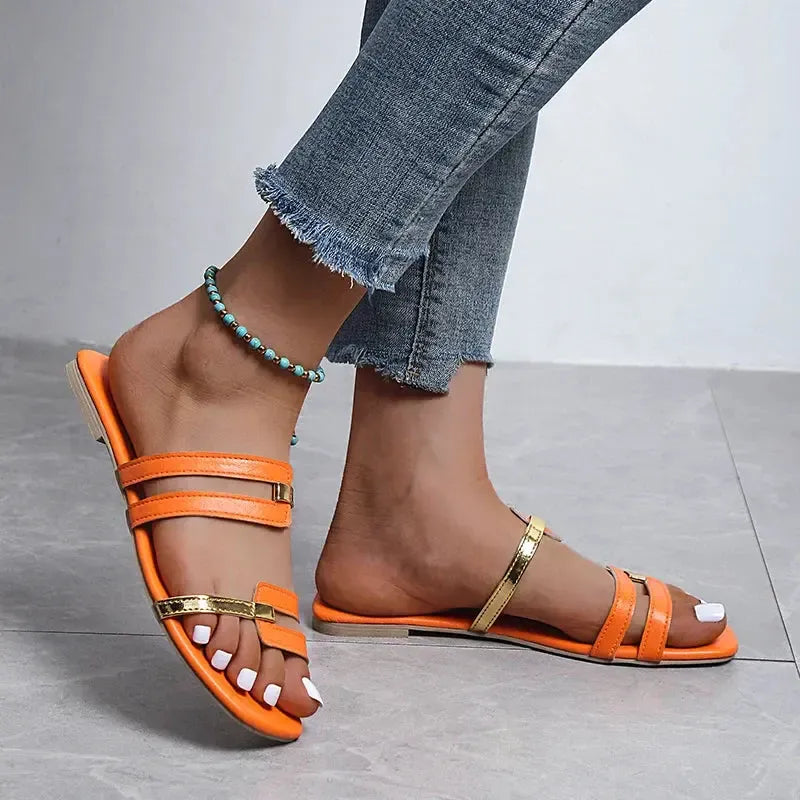 Melissa - Vrouwen Zomer Platte Sandalen