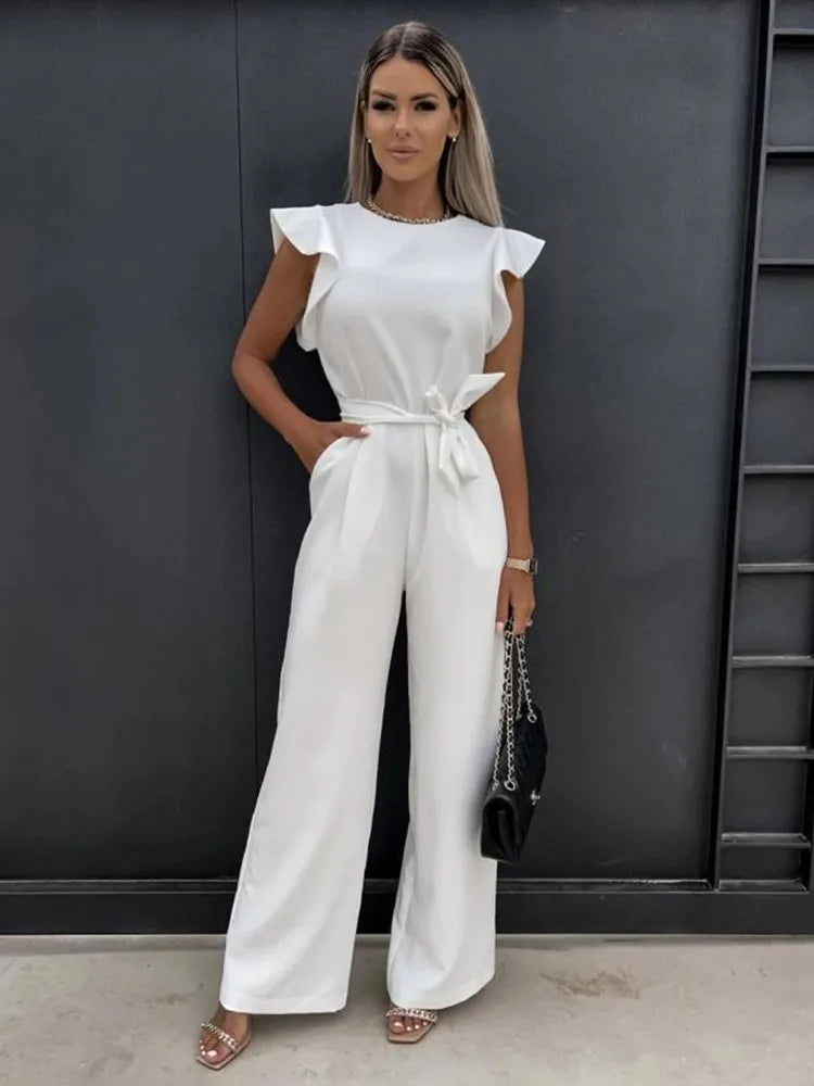 Lara - Stijlvol en Elegant Jumpsuit met Ceintuur