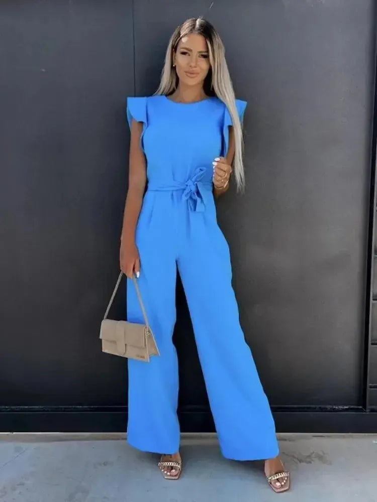 Lara - Stijlvol en Elegant Jumpsuit met Ceintuur