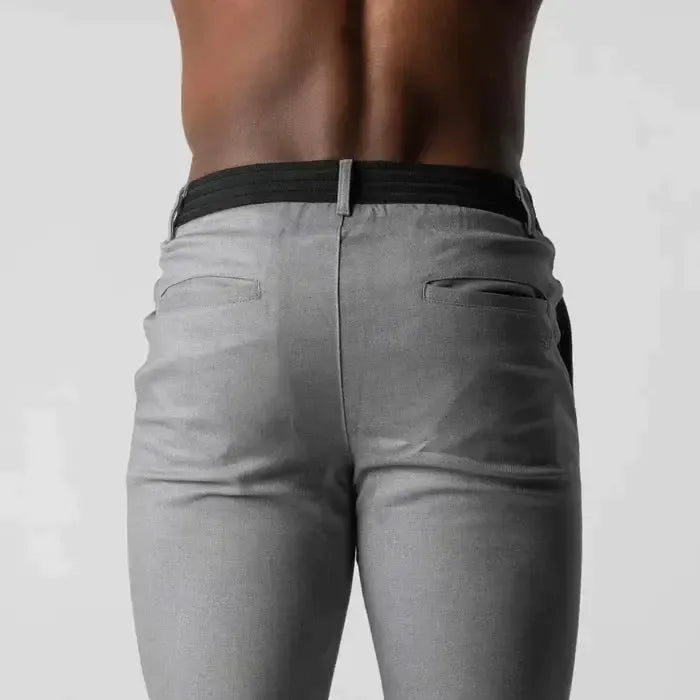 Olaf - Pantalon chino long élégant pour hommes