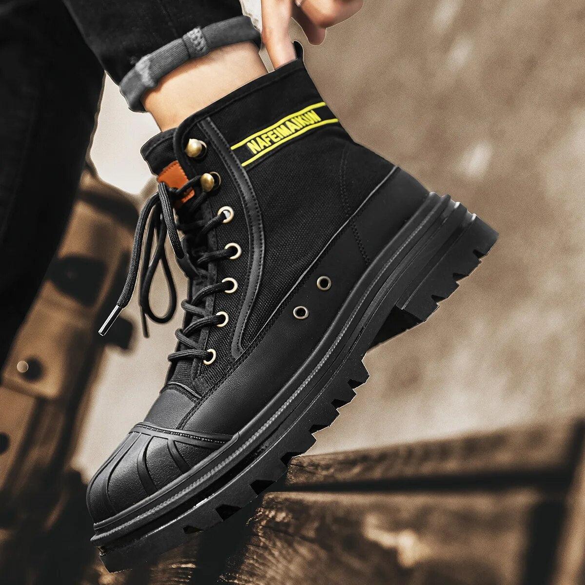 Robin - Bequeme und atmungsaktive Outdoor-Stiefel mit Schnürsenkeln