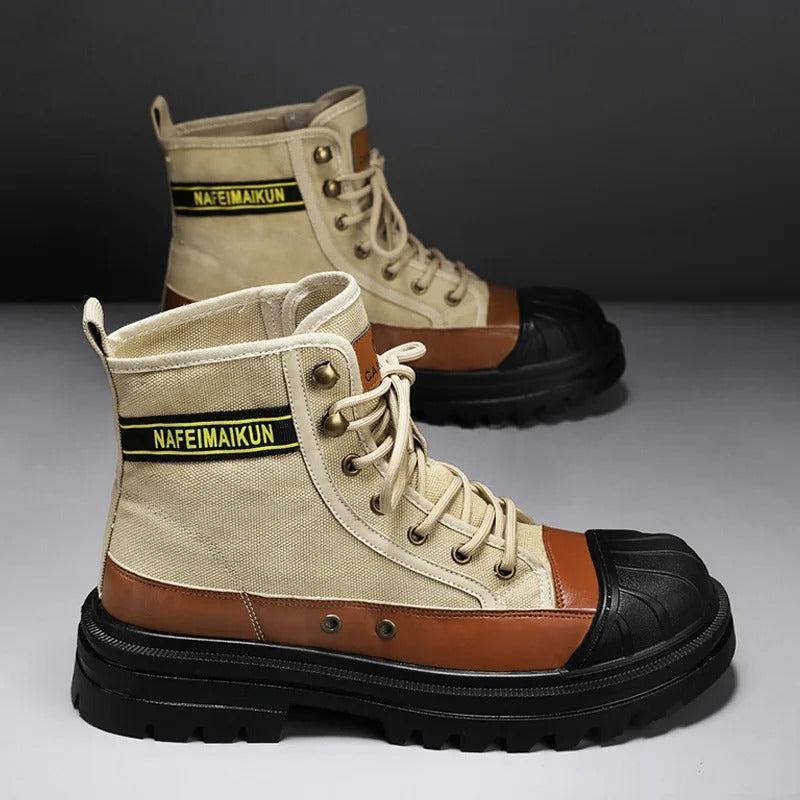 Robin - Bequeme und atmungsaktive Outdoor-Stiefel mit Schnürsenkeln