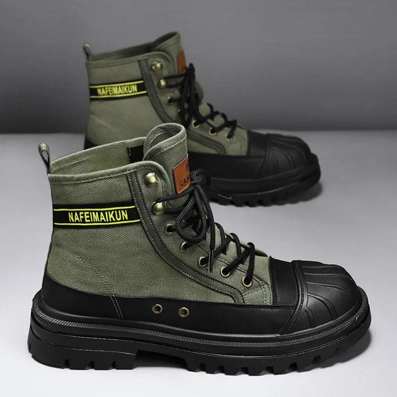 Robin - Bequeme und atmungsaktive Outdoor-Stiefel mit Schnürsenkeln