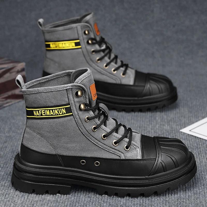 Robin - Bequeme und atmungsaktive Outdoor-Stiefel mit Schnürsenkeln