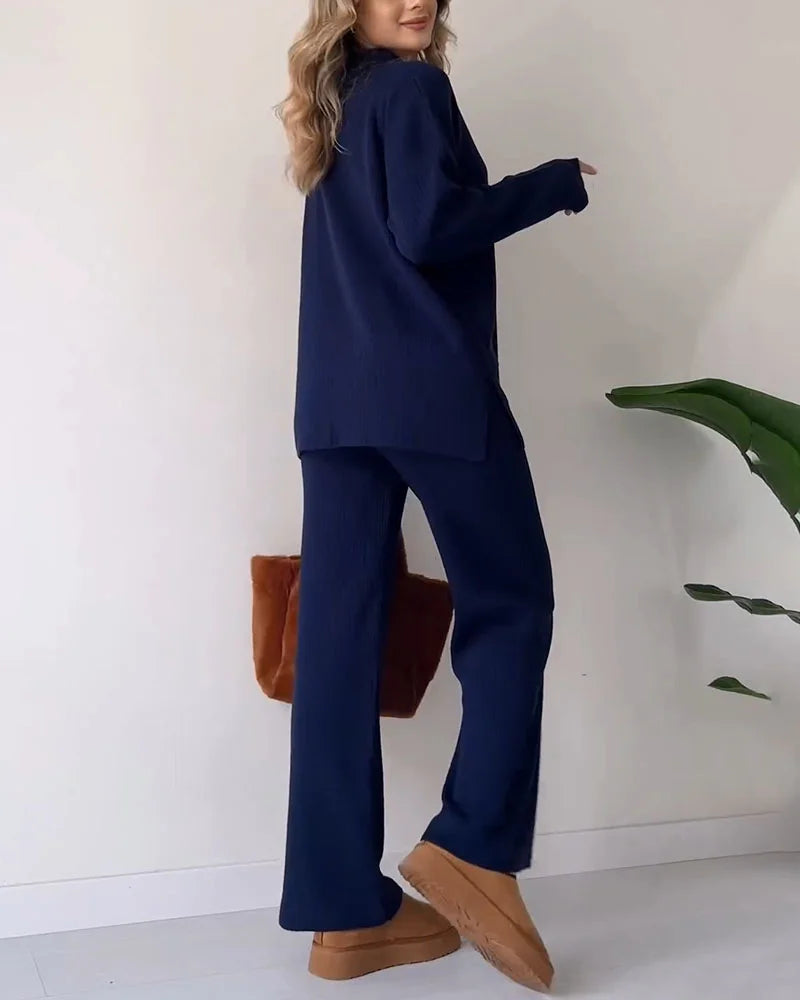 Yolanthe - Tweedelige Stijlvolle Set Broek met Top