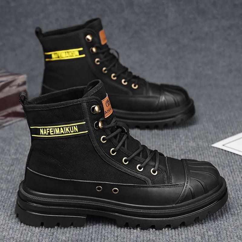 Robin - Bequeme und atmungsaktive Outdoor-Stiefel mit Schnürsenkeln