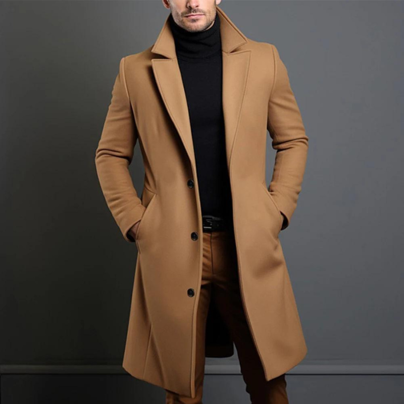 Louis - Lange Casual Trenchcoat voor Heren