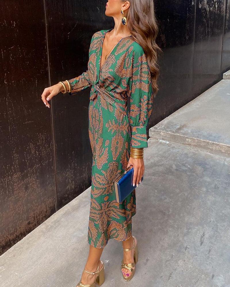 Marie - Stijlvolle Jurk met Print voor Dames