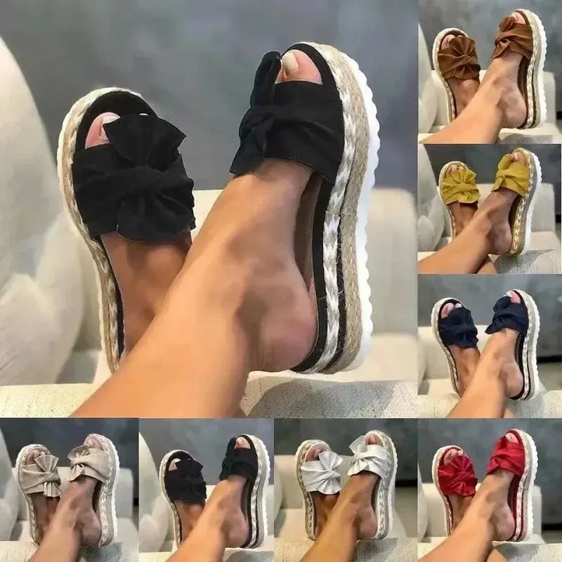 Bionda - Stijlvolle en Elegante Slippers met Plateauzolen voor Dames