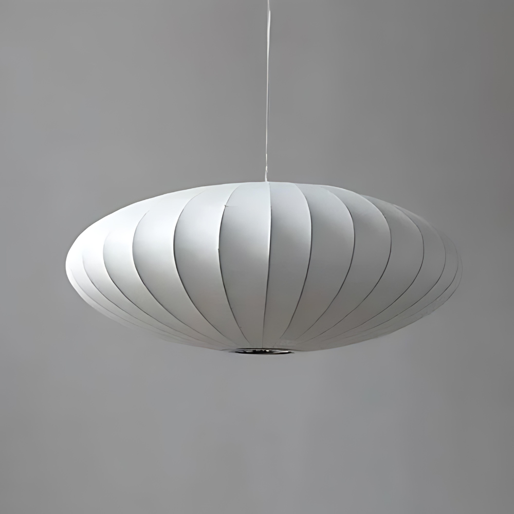 Japandi siliconen geplooide hanglamp - moderne minimalistische verlichting