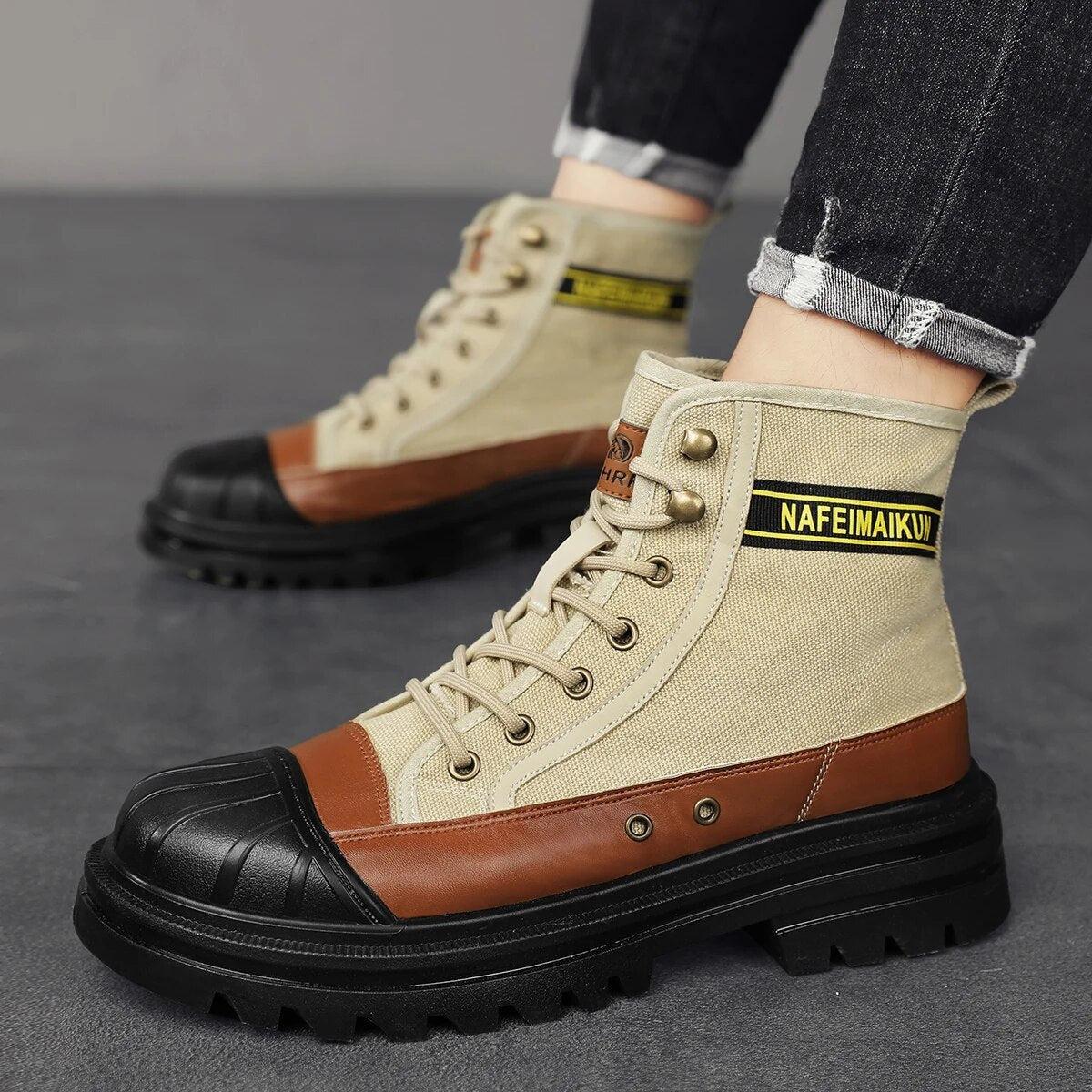 Robin - Bequeme und atmungsaktive Outdoor-Stiefel mit Schnürsenkeln
