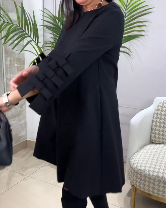 Sanae - Stijlvolle Trui Jurk met Lange Mouwen voor Dames