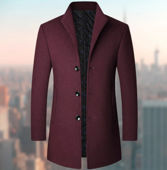 David - Stijlvolle Lange Jas voor Heren