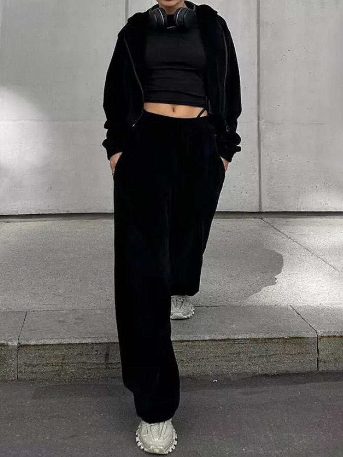 Loungewear. jogging set dames. tweedelige set