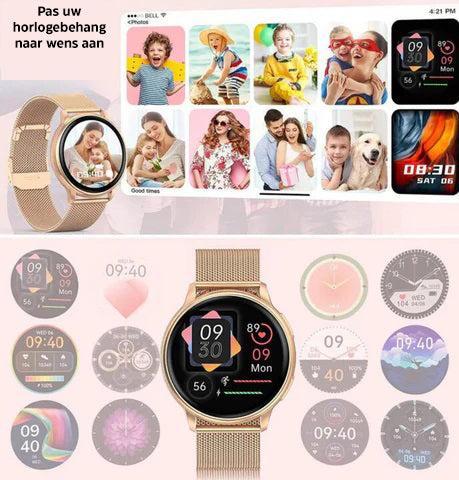 Smartwatch_Slim_Horloge_Activity_Tracker_Dames_Heren_Bluetooth_Hands_Free_Nederland_Belgie_Victoria_Mae