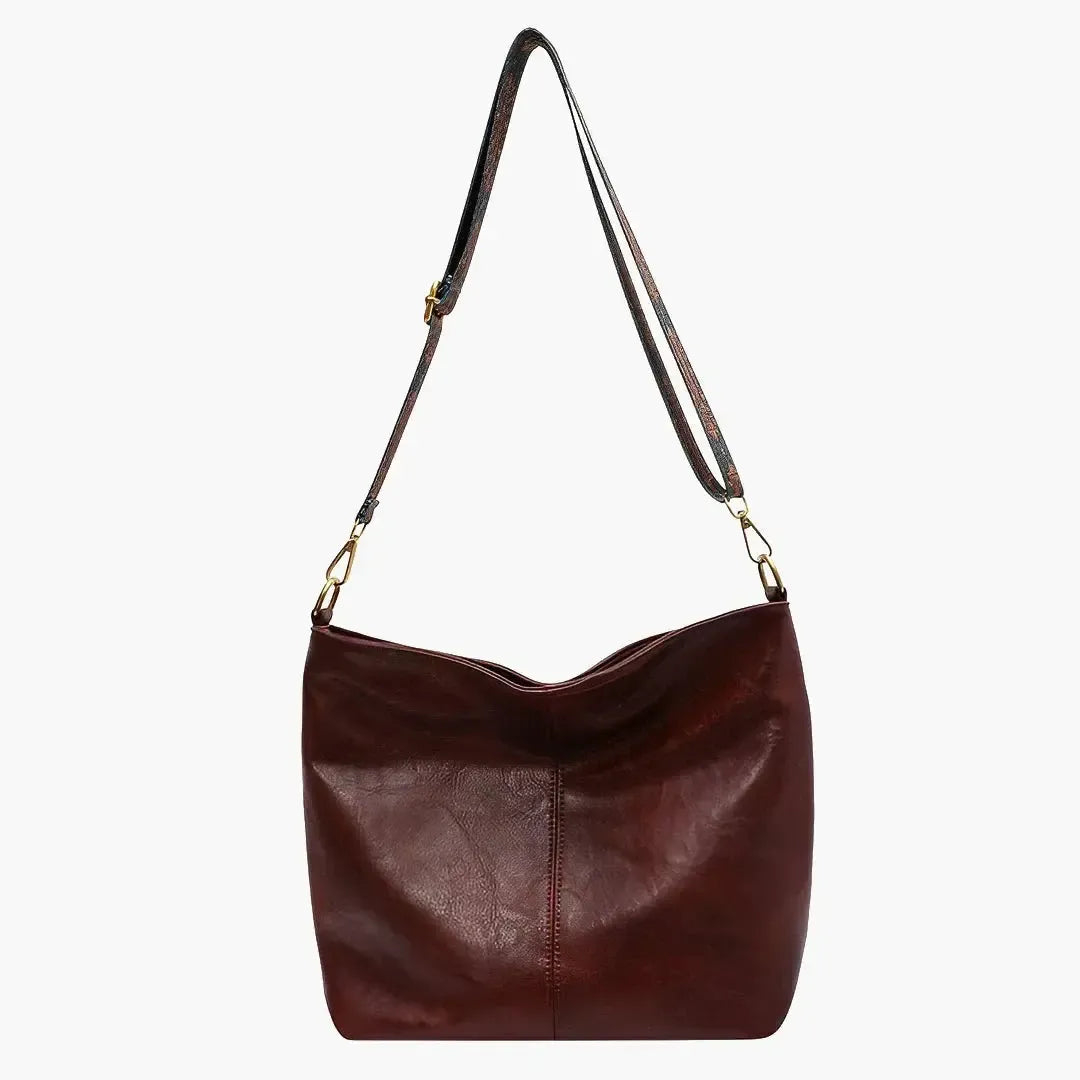 Sienna - Vegane Leder-Schultertasche
