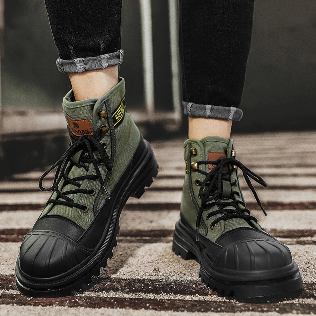 Robin - Bequeme und atmungsaktive Outdoor-Stiefel mit Schnürsenkeln