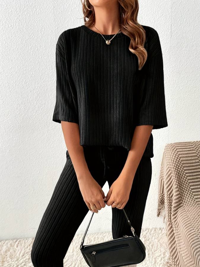 Lilly - Stijlvolle en Comfortabele Tweedelige Set voor Vrouwen