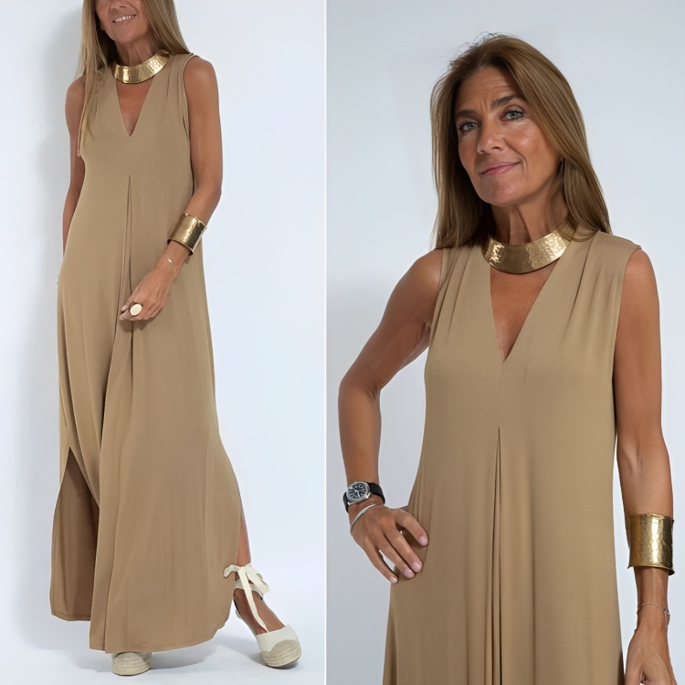 Ella jurk - Afslankende jurk met vest