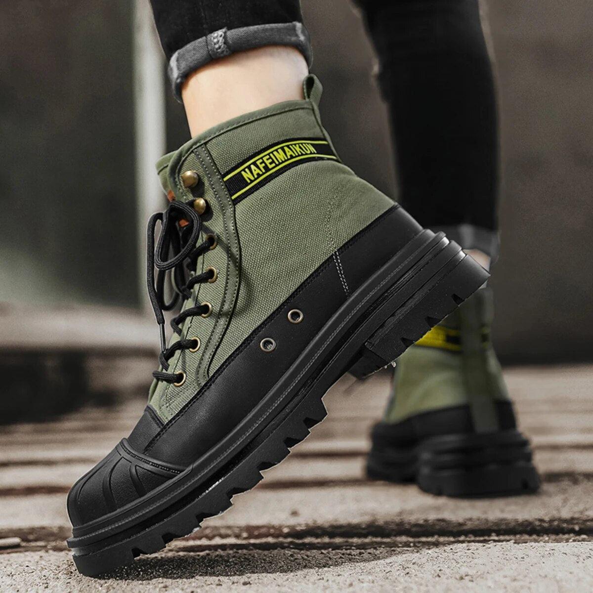 Robin - Bequeme und atmungsaktive Outdoor-Stiefel mit Schnürsenkeln
