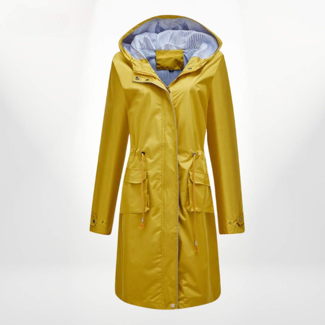 Waterdichte trenchcoat met capuchon - Stijlvolle en functionele bovenkleding