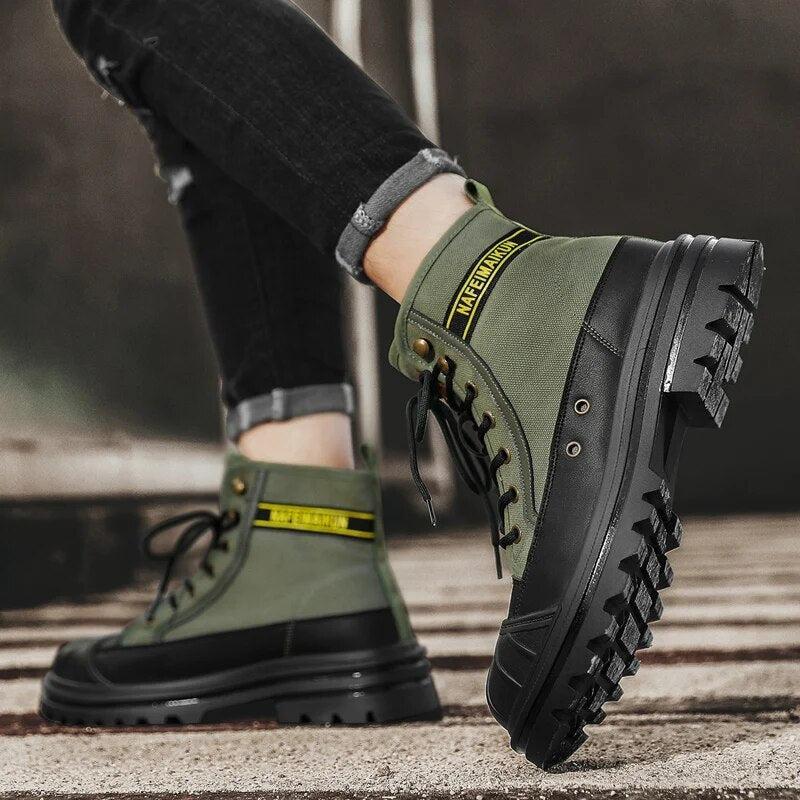 Robin - Bequeme und atmungsaktive Outdoor-Stiefel mit Schnürsenkeln