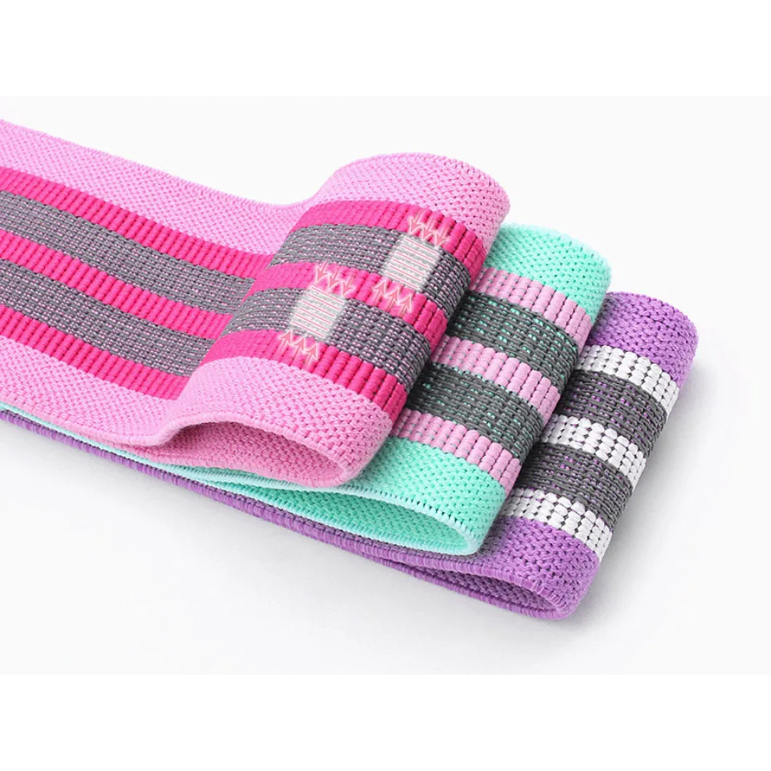 ALOMIE | Weerstandsbanden set van 3 met verschillende weerstandsniveaus 3