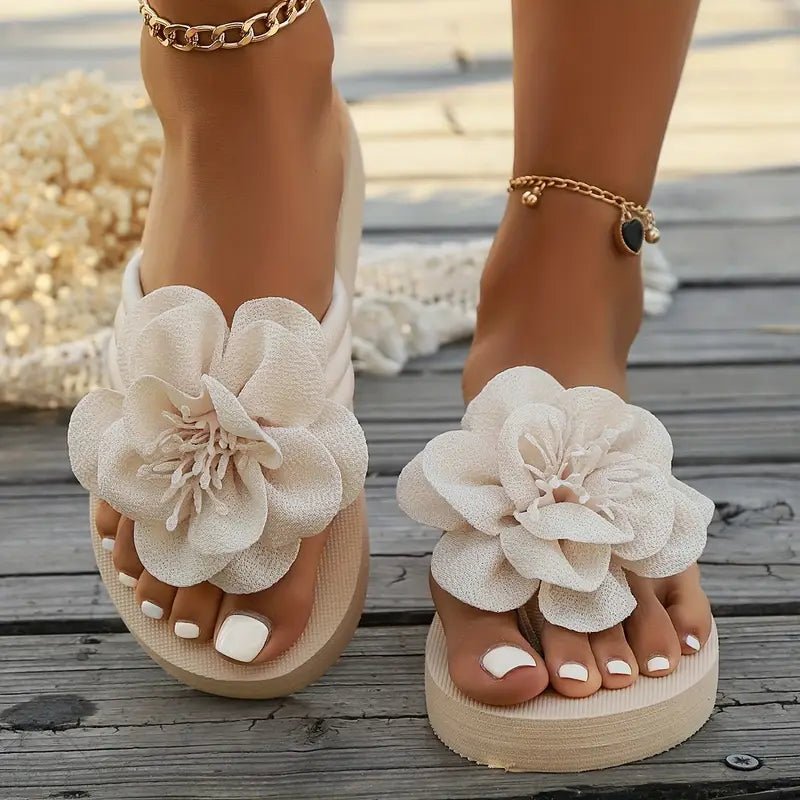 Amara | Gebloemde slip-on sandalen 7