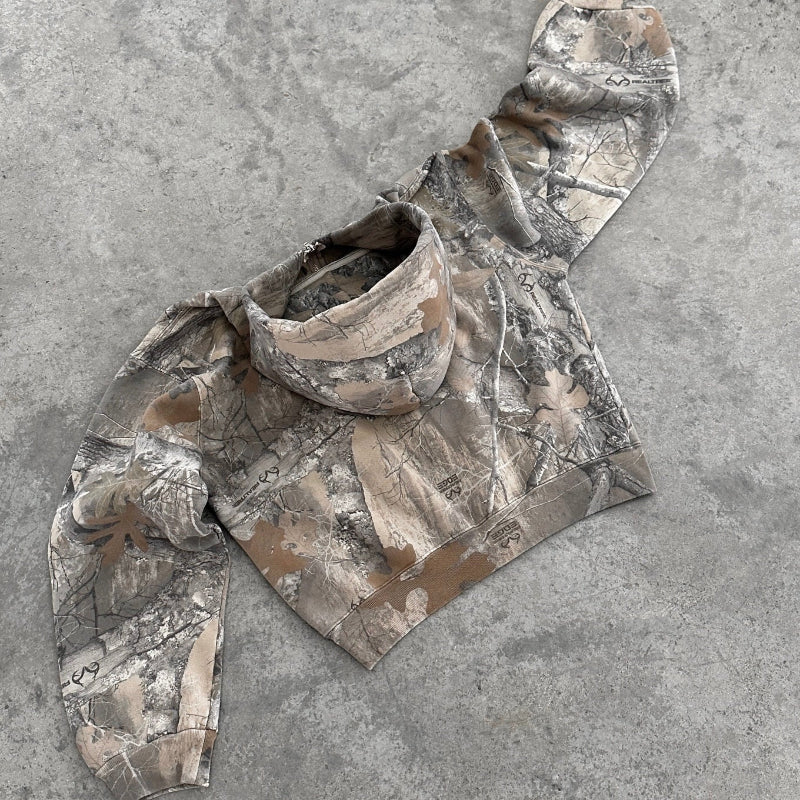 Apex | Geïsoleerde fleece camo hoodie 5