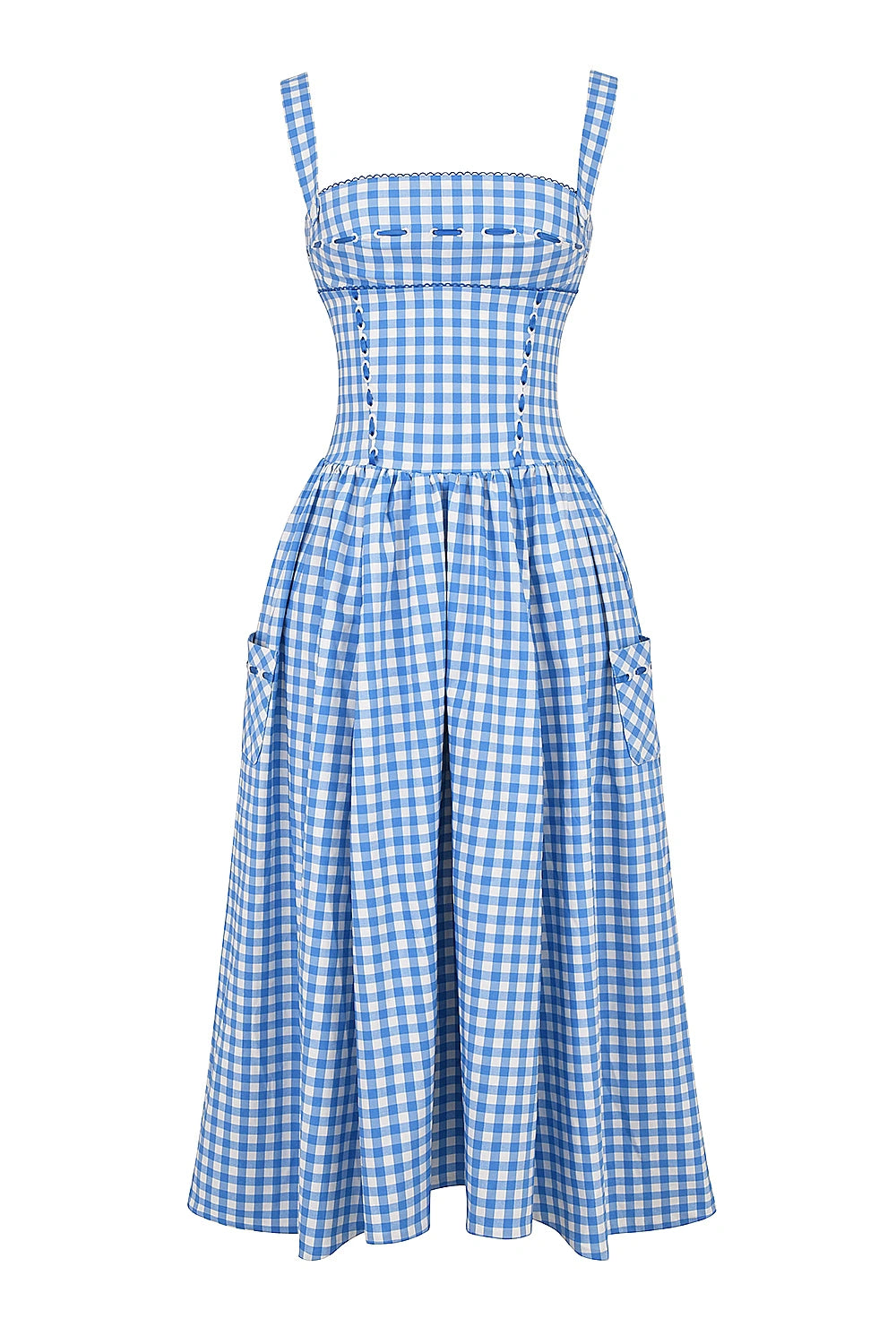 Apolline | Geplooide maxi jurk in wit 6