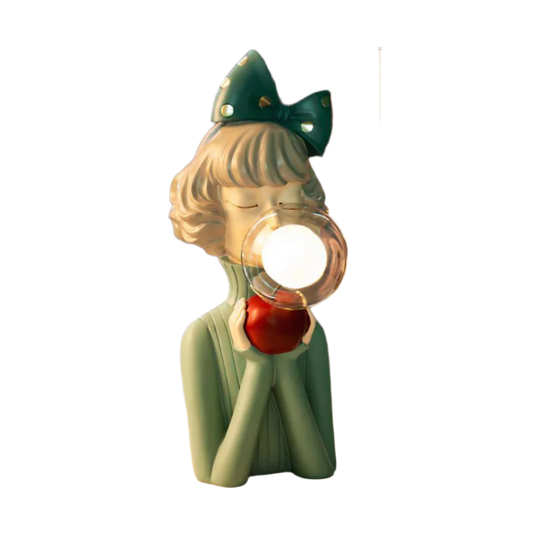 Artisan Sculpturale Bellenblaas Tafellamp – Elegante Decoratie