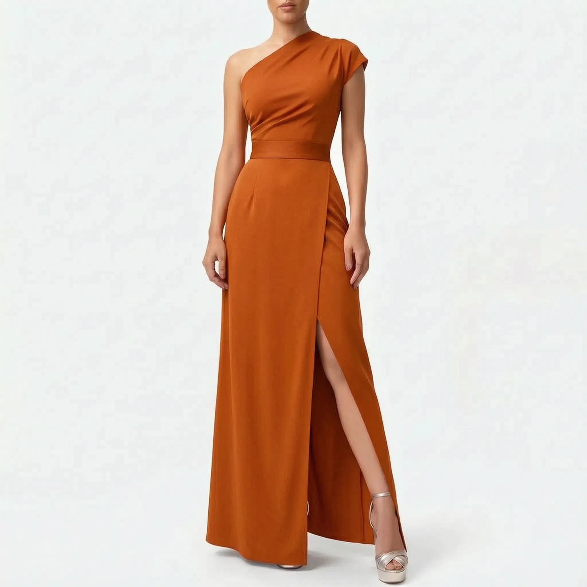 Asymmetrische Avondjurk | Navando