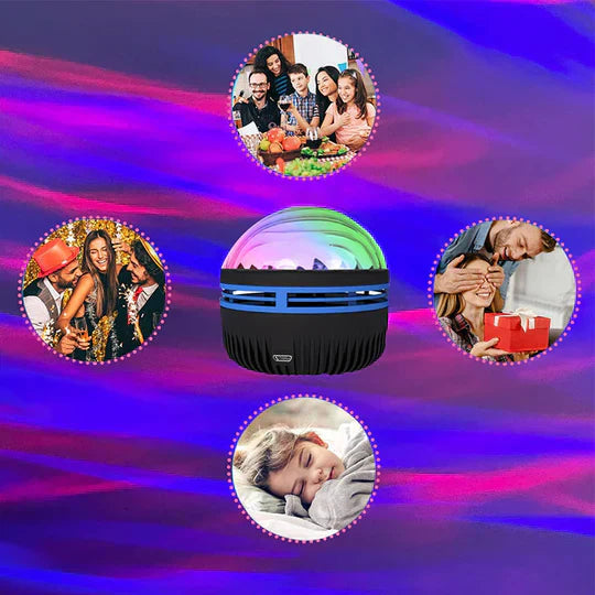 Auroralight | 2-in-1 projector met noorderlichteffecten 2