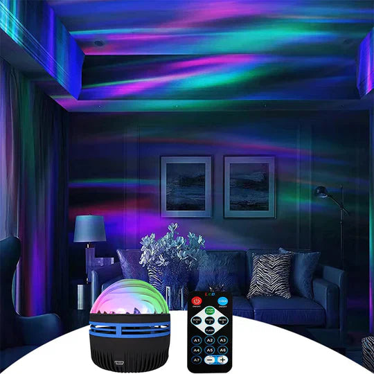 Auroralight | 2-in-1 projector met noorderlichteffecten 4