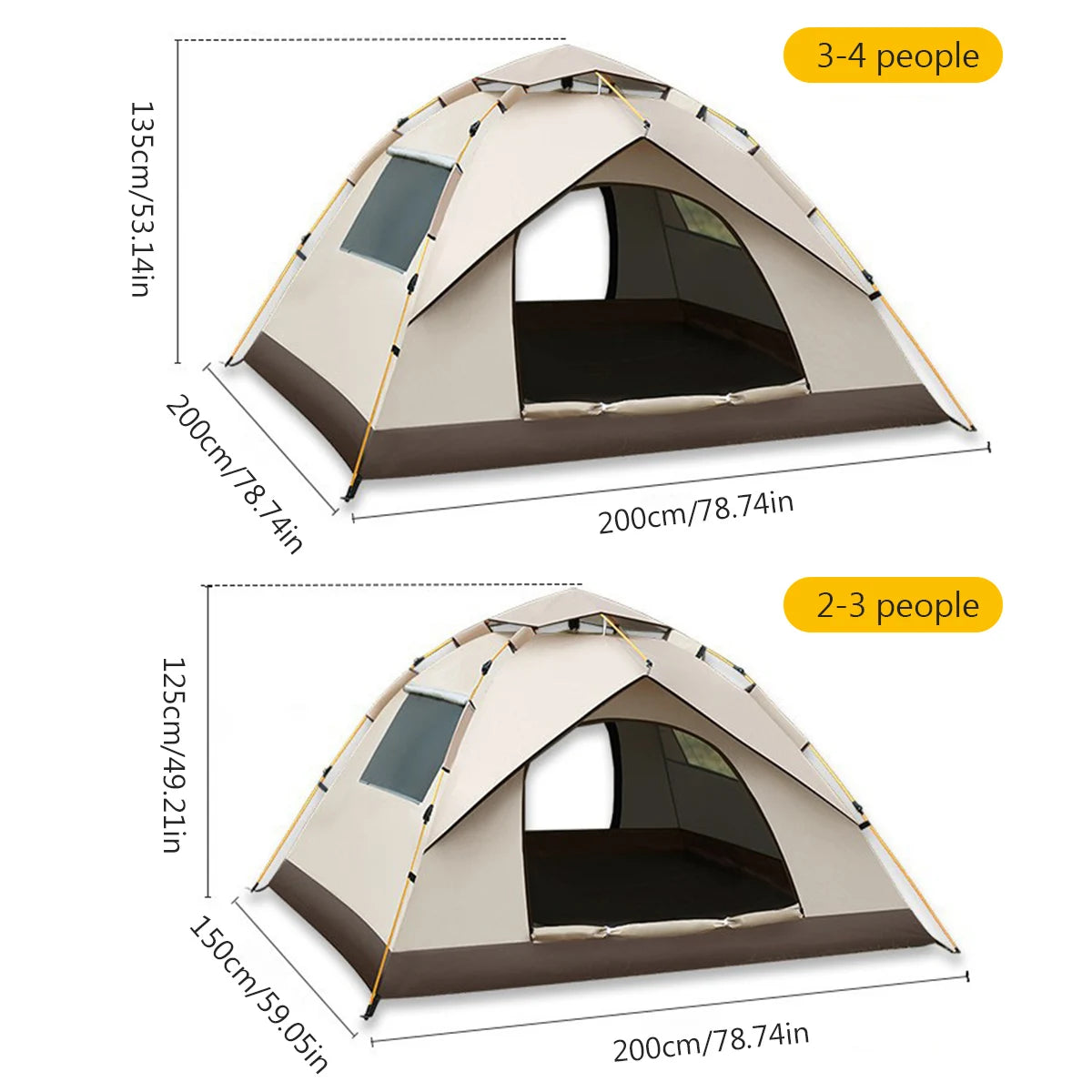 Automatische Pop-Up Tent | Navando