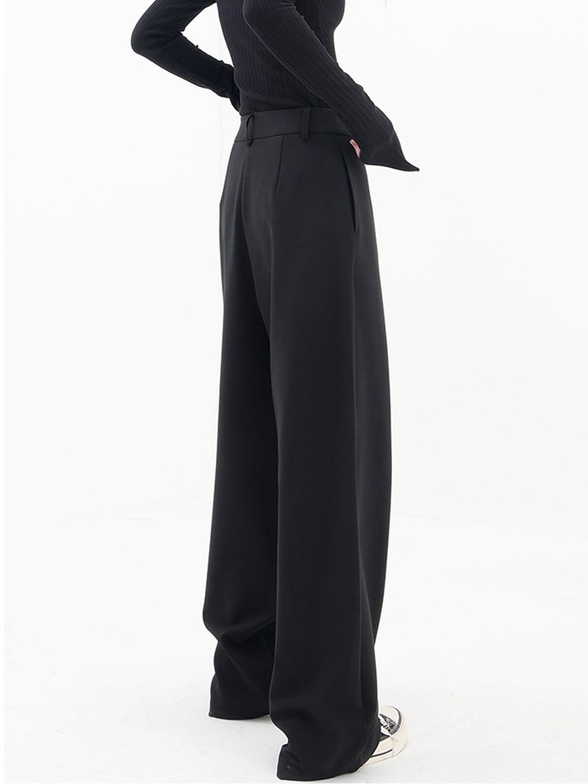 Vivienne - Asymmetrische Pantalon met Wijde Pijpen dames