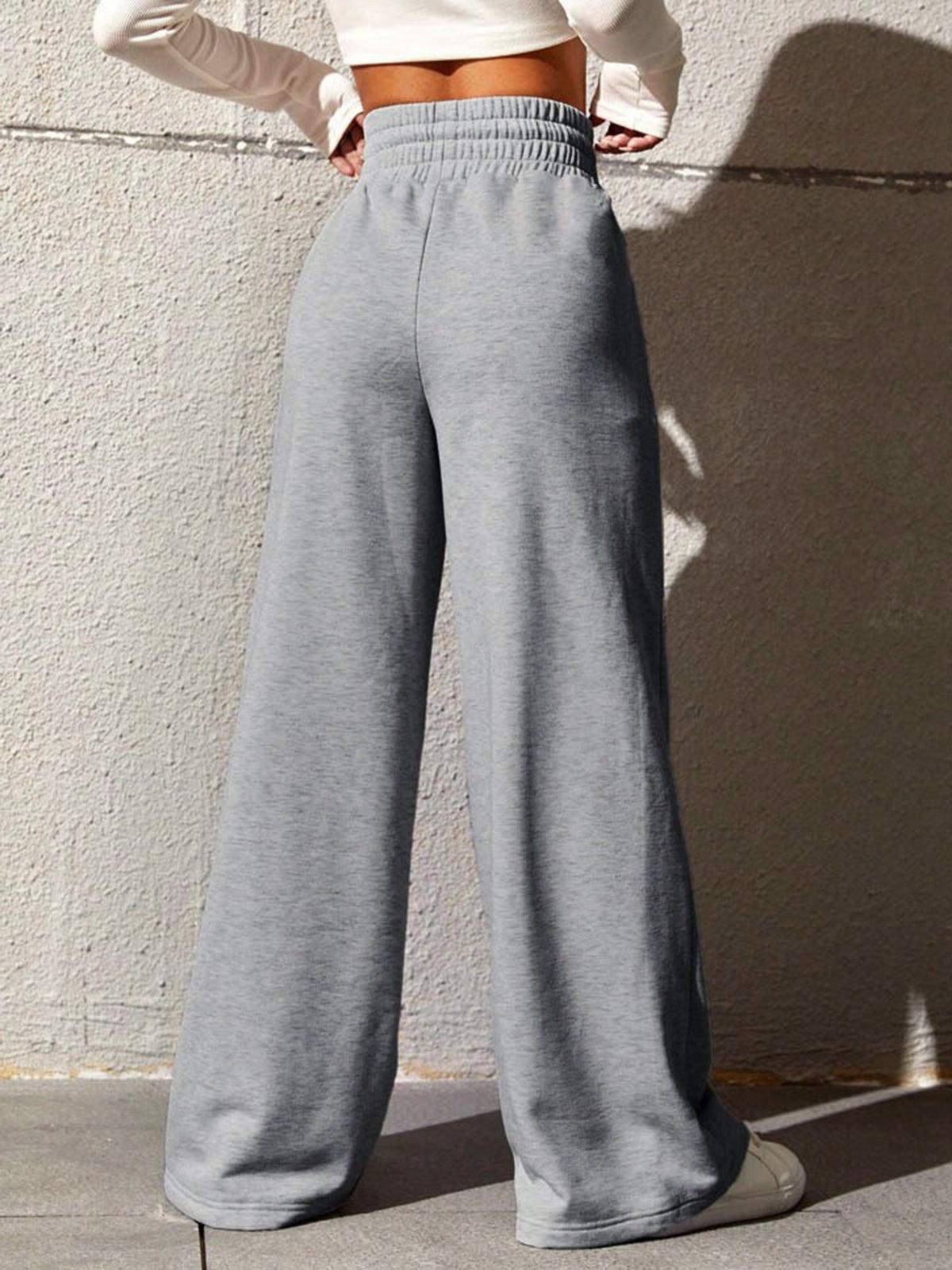 Sophie - Vrijetijds Joggingbroek met Wijde Pijpen