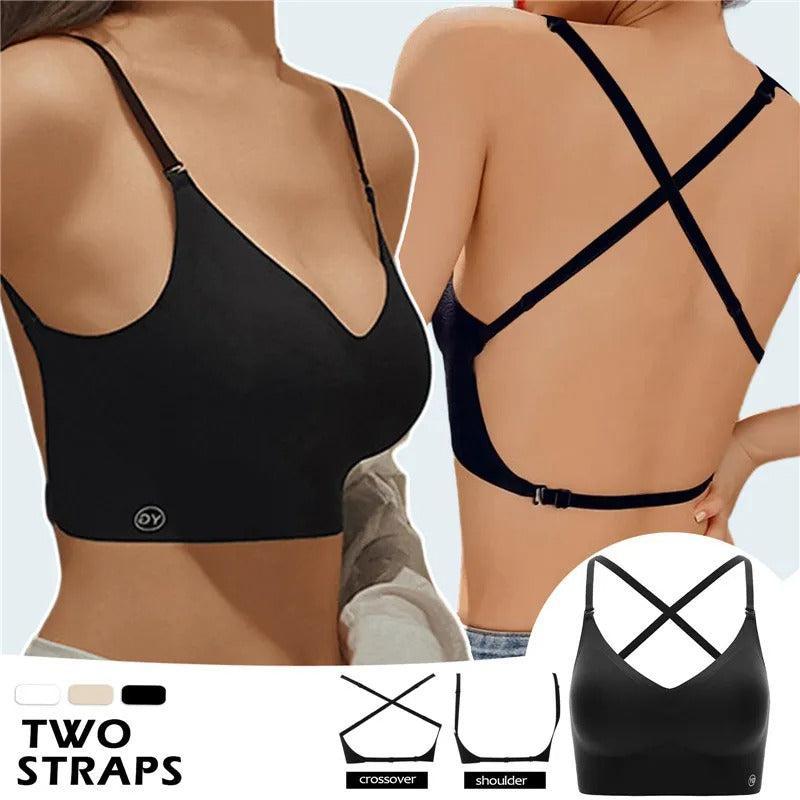 Ava – Comfortabele Push Up BH voor Open Rug