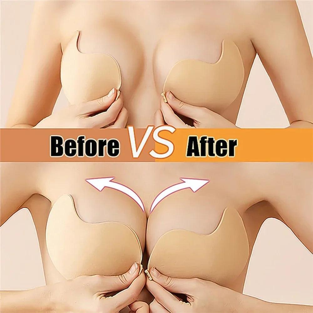 Ella – Unsichtbarer Push-Up-BH ohne Rücken für Damen