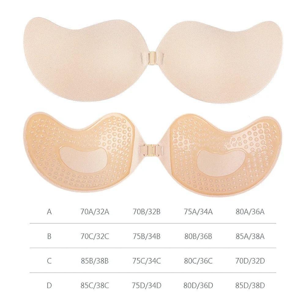 Ella – Soutien-Gorge Push-Up Invisible Sans Dos pour Femmes