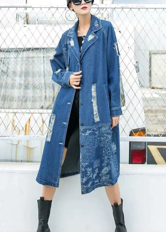 Jas_Denim_Dames_Lang_Victoria_Mae_Nederland_Belgie