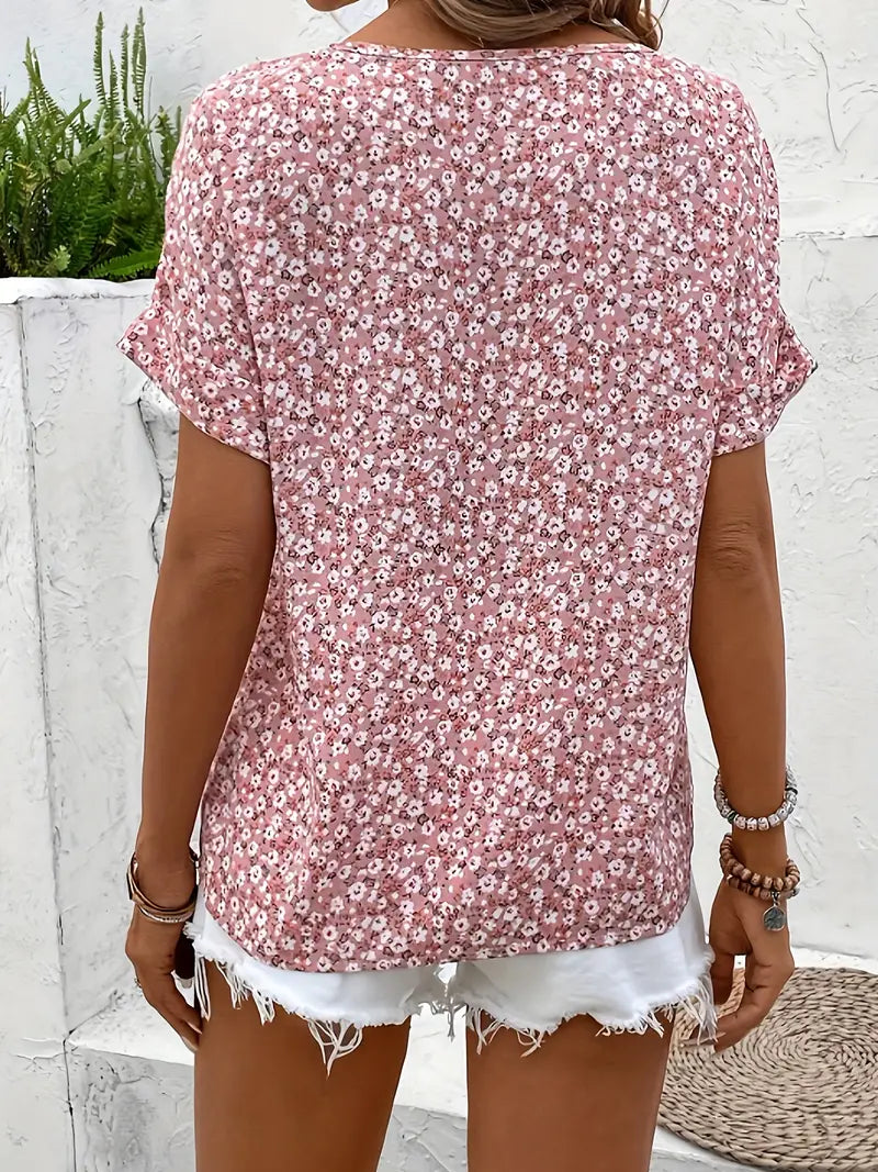 Blouse Met Bloemenprint | Navando
