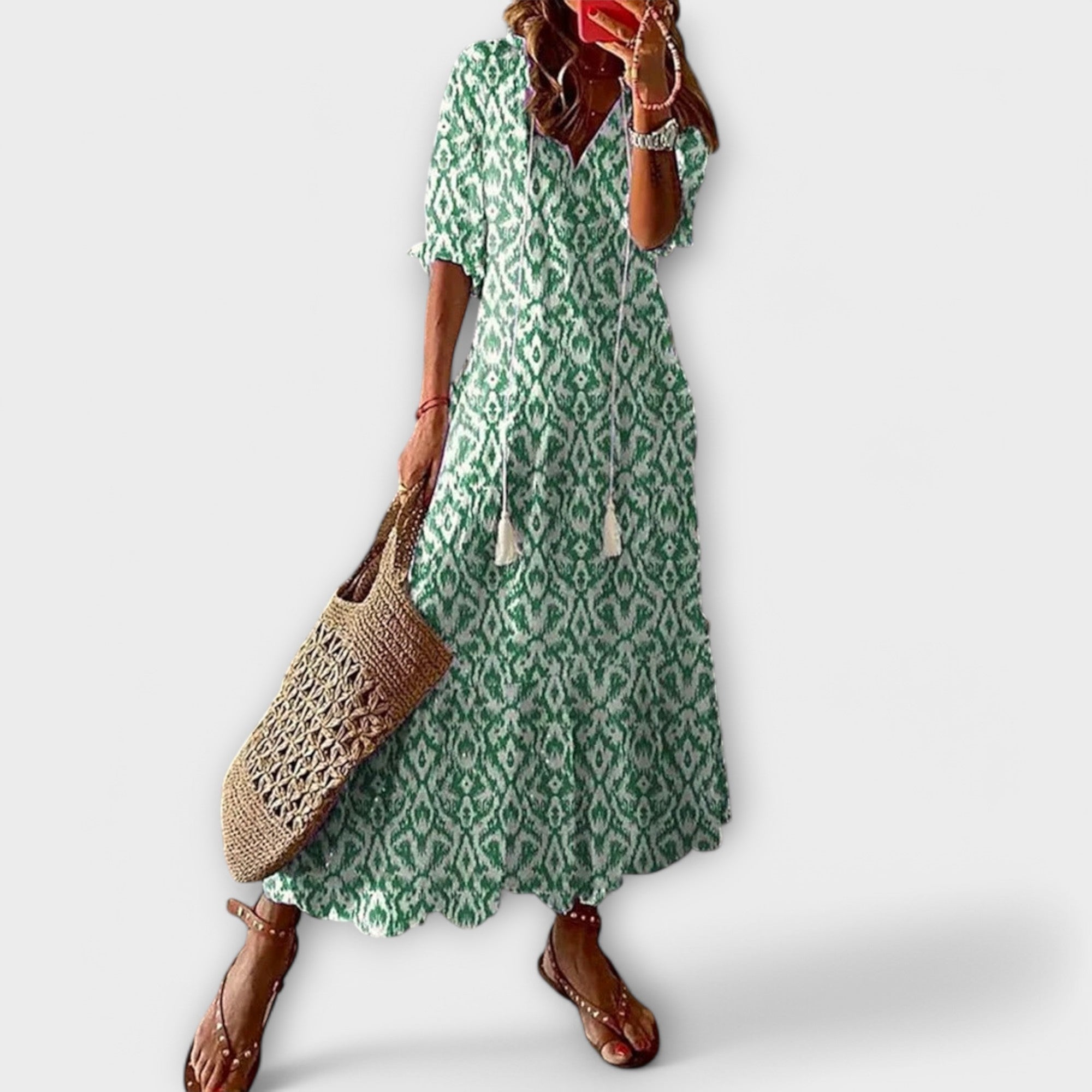 Bohemian Maxi-Jurk | Navando